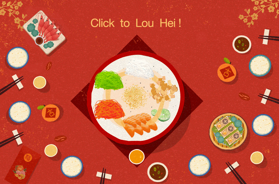 Ready to Lou Hei!